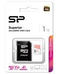 Karta pamięci Silicon Power microSDXC Superior 1TB V30 UHS-1 U3 A1 + ADAPTER - 2