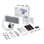 Chłodzenie wodne Asus ROG STRIX LC III 240 ARGB WHT 2x120mm - 4