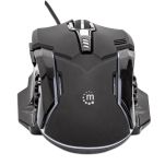 Mysz przewodowa Manhattan 3200dpi optyczna Gamingowa USB/LED - 5