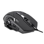 Mysz przewodowa Manhattan 3200dpi optyczna Gamingowa USB/LED - 4