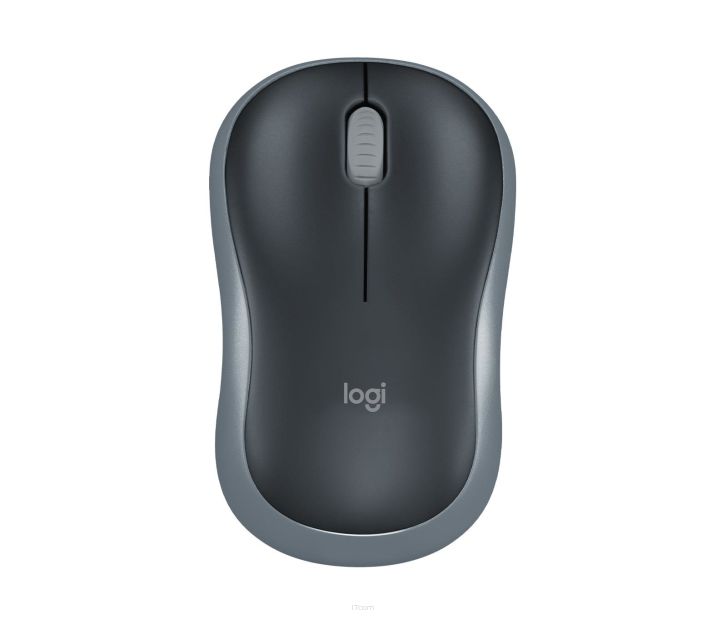 Mysz bezprzewodowa Logitech M185 optyczna czarno-szara