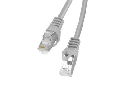 Patchcord Lanberg FTP kat.6 0,25m szary