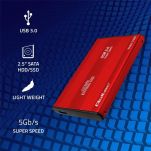 Obudowa Qoltec na dysk HDD/SSD 2.5