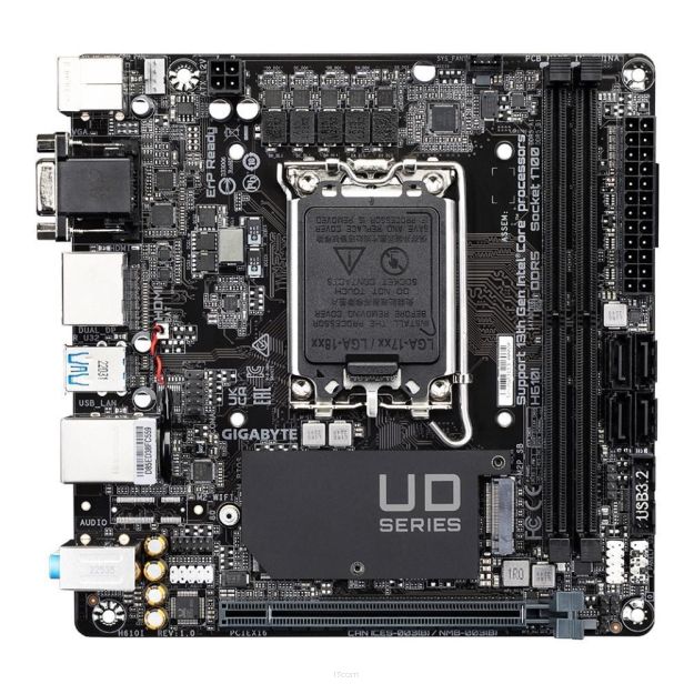 Płyta Gigabyte H610I (rev. 1.0) /H610/DDR5/SATA3/M.2/USB3.0/PCIe4.0/s.1700/mITX