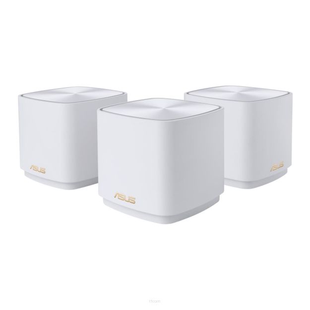 System Mesh Asus ZenWiFi AX Mini XD4 Plus 3-PK biały