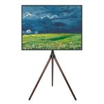 Stojak podłogowy Techly 32''-65'', 35kg Tripod Drewno - 3