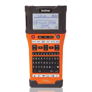 Drukarka etykiet Brother P-touch E550WVP pomarańczowa