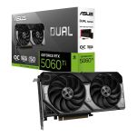 Karta VGA Asus GeForce RTX 5060 Ti DUAL-RTX5060TI-O16G Dual OC 16GB GDDR7 128bit HDMI+3xDP PCIe5.0 - 7