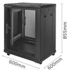 Szafa RACK Qoltec 19