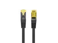 Patchcord Lanberg FTP kat.6A 0,5m LSZH CU fluke passed czarny - 2