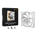 Wentylator be quiet! Light Wings 140mm PWM Reverse White - 4