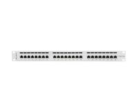 Patch panel Lanberg PPS5-1024-S 24 port 1U kat.5e ekranowany szary - 3