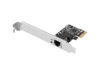 Karta sieciowa Lanberg 1Gb PCI-E 1x RJ45 RTL8111C + śledź low profile - 2