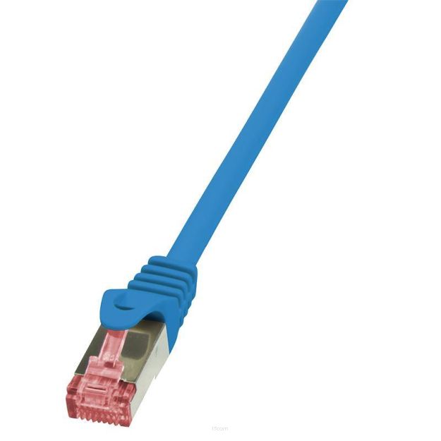 Patchcord LogiLink CQ2086S CAT.6 S/FTP 7,50m, niebieski