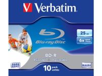 Płyty BD-R Verbatim 25GB X6 Printable (10 jewel case) - 2