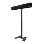 Stojak podłogowy na wideobar Neomounts AV80-500BL 43