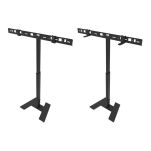 Stojak podłogowy na wideobar Neomounts AV80-500BL 43