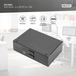 Przełącznik KVM DIGITUS 2 portowy DisplayPort, 4K 60Hz - 6