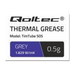 Pasta termoprzewodząca Qoltec TimTube S05 | 1.829 W/m-K | 0.5g | Szara - 2