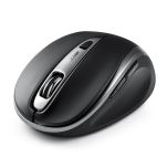 Mysz bezprzewodowa Perixx PERIMICE-721 optyczna 1600dpi 2.4 GHz, czarna, silent, cicha, bezklikowa - 2