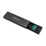 Obudowa/kieszeń Qoltec do dysków M.2 SATA SSD | NGFF | USB typ C - 6