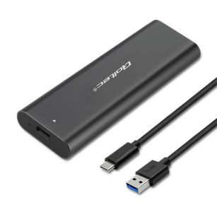 Obudowa/kieszeń Qoltec do dysków M.2 SATA SSD | NGFF | USB typ C