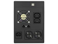 Zasilacz awaryjny UPS Power Walker Line-Interactive 2000VA 2xSCHUKO+2xIEC RJ USB LCD - 2