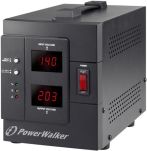 Stabilizator napięcia AVR Power Walker 230V, 2000VA SIV FR 2x out - 4