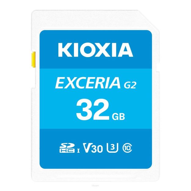 Karta pamięci SDHC KIOXIA EXCERIA G2 32GB UHS-I U3 V30