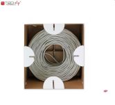 Kabel instalacyjny TechlyPro skrętka Cat5e UTP 4x2 drut CCA 305m, szary - 5