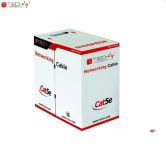 Kabel instalacyjny TechlyPro skrętka Cat5e UTP 4x2 drut CCA 305m, szary - 3
