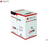 Kabel instalacyjny TechlyPro skrętka Cat5e UTP 4x2 drut CCA 305m, szary - 4