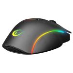 Mysz przewodowa Rampage SMX-G39 Comfort gamingowa, programowalna 12800 DPI RGB, czarna - 4
