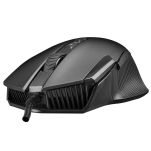 Mysz przewodowa Rampage SMX-G39 Comfort gamingowa, programowalna 12800 DPI RGB, czarna - 3