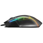 Mysz przewodowa Rampage SMX-G39 Comfort gamingowa, programowalna 12800 DPI RGB, czarna - 2