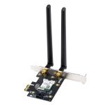 Karta sieciowa Asus PCE-AXE5400 PCI-E WiFi 6E (802.11ax), Bluetooth 5.2, WPA3, OFDMA, MU-MIMO - 5