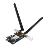 Karta sieciowa Asus PCE-AXE5400 PCI-E WiFi 6E (802.11ax), Bluetooth 5.2, WPA3, OFDMA, MU-MIMO - 3