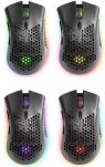 Mysz bezprzewodowa Defender WARLOCK GM-709L optyczna 2400dpi czarna RGB AKUMULATOR 8 przycisków Gaming - 2