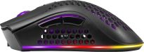 Mysz bezprzewodowa Defender WARLOCK GM-709L optyczna 2400dpi czarna RGB AKUMULATOR 8 przycisków Gaming - 3