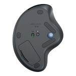 Mysz bezprzewodowa Logitech ERGO M575S optyczna Grafit + niebieska kula - 4