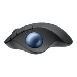 Mysz bezprzewodowa Logitech ERGO M575S optyczna Grafit + niebieska kula - 2