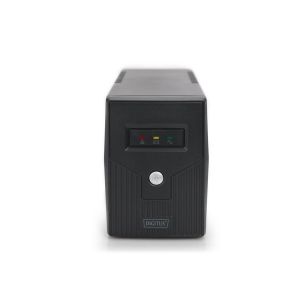 Zasilacz awaryjny UPS DIGITUS Line-Ineractive LED, 600VA/360W, 1x12V/7Ah, AVR, 2x Schuko CEE 7/3, 2x RJ11, 1x USB 2.0 typ B