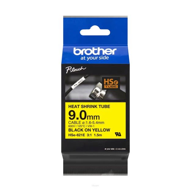 Brother rurki termokurczliwe 9mm HSe-621E