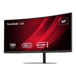 Monitor ViewSonic 34” VG3419C-2 VA UWQHD 120Hz HDMI DP HUB RJ45 głośniki - 3