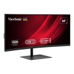 Monitor ViewSonic 34” VG3419C-2 VA UWQHD 120Hz HDMI DP HUB RJ45 głośniki - 2