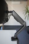 Uchwyt biurkowy na monitor SAVIO UM-01, 17’’ – 32’’,  2 – 9 kg, na sprężynie gazowej - 8