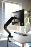 Uchwyt biurkowy na monitor SAVIO UM-01, 17’’ – 32’’,  2 – 9 kg, na sprężynie gazowej - 10