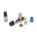 Wtyk Techly RJ45 Cat8.1 STP samozaciskowy czarny - 5