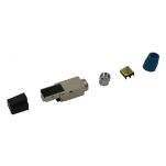 Wtyk Techly RJ45 Cat8.1 STP samozaciskowy czarny - 7