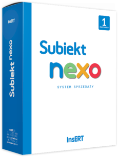 InsERT Subiekt nexo licencja elektroniczna 1 st.